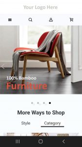 furniture-website-template-mobile-view