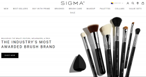 Sigma Beauty using Magento