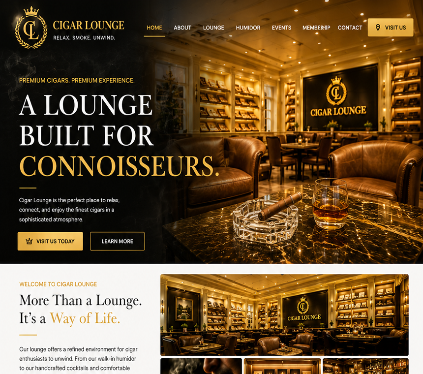 Theme 230 Classic Cigar Lounge preview