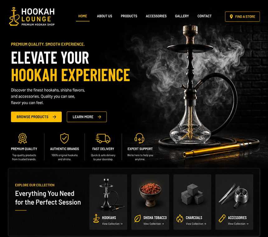 Theme 75 Hookah Shop preview